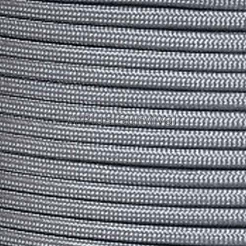 Anthrazitgrau Paracord 100 Fuß 550 Pfund Armband Camping Survival Kit Seil Kordel - Bild 1 von 2