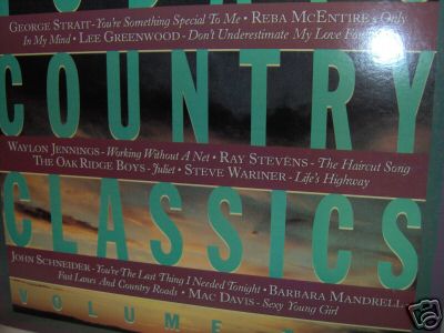 various TODAY'S COUNTRY CLASSICS (SEE PIC) LP - Picture 1 of 1