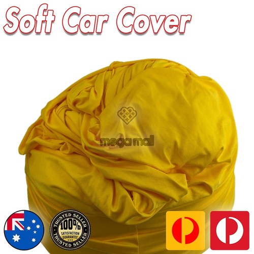 Spandex Car Cover for Holden Commodore UTE SS V SV6 HSV Maloo SV5000 YELLOW - Picture 9 of 12