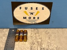 BUSSMANN FUSETRON FRN-R-15- 15AMP, 250V, CLASS RK5 FUSES- LOT OF 3