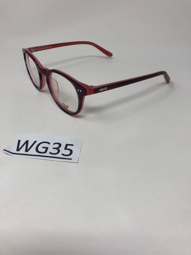 ANNA SUI AS516 706 Eyeglasses Frame 45-19-135 Purple Horn/Peach Pink Polish WG35 - Picture 12 of 12