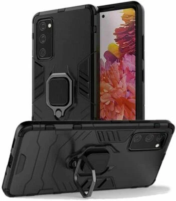 EF.GLOBE-TRADING Coque Etui Housse Anti-choc Aimant Armor Case pour Samsung Galaxy A52 / A52S