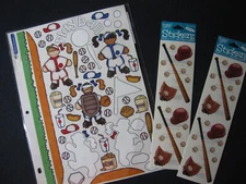 Baseball Stickers for Scrapbooking - Includes Shipping!v