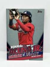 2020 Topps Ronald Acuna Jr. Highlights #TRA-8 Red Hot August Atlanta Braves