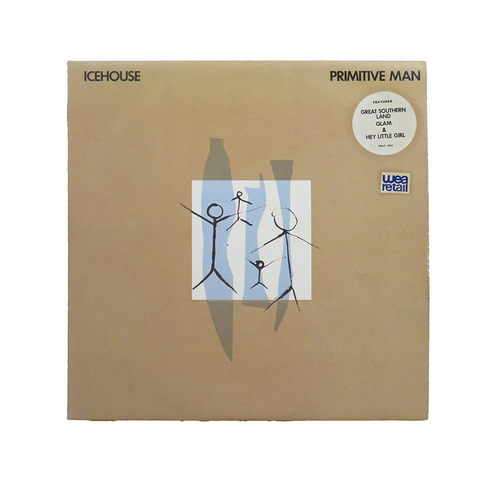 Icehouse Primitive Man 1982 Original Framed Vinyl Record Album Rock New Wave - Picture 3 of 4