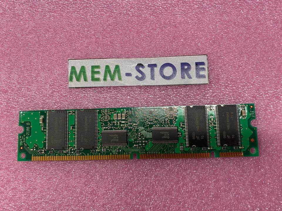 MT9LSDT3272G-133B2 PC133R-333 256MB 133Mhz CL3 ECC Registered SDRAM 168pin LP - Image 2 of 2