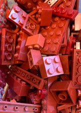 Lego Bricks Color: Maroon 7.2 oz. Asstd. Standard Bricks Volume Pricing 2