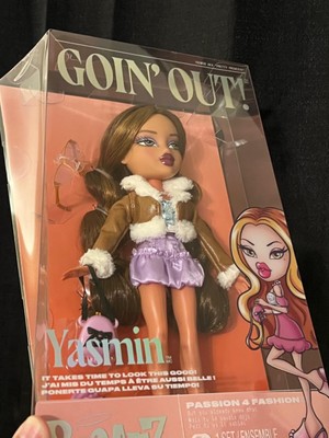 Bratz Goin  Out! Yasmin Fashion Doll W/ Accessories Collectible Vintage Glam New