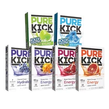 Pure Kick Singles To Go Variety Drink Mix | 6 Singles Each | Mix & Match Flavors