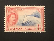 ICOLLECTZONE Cayman Island 135 VF Hinged