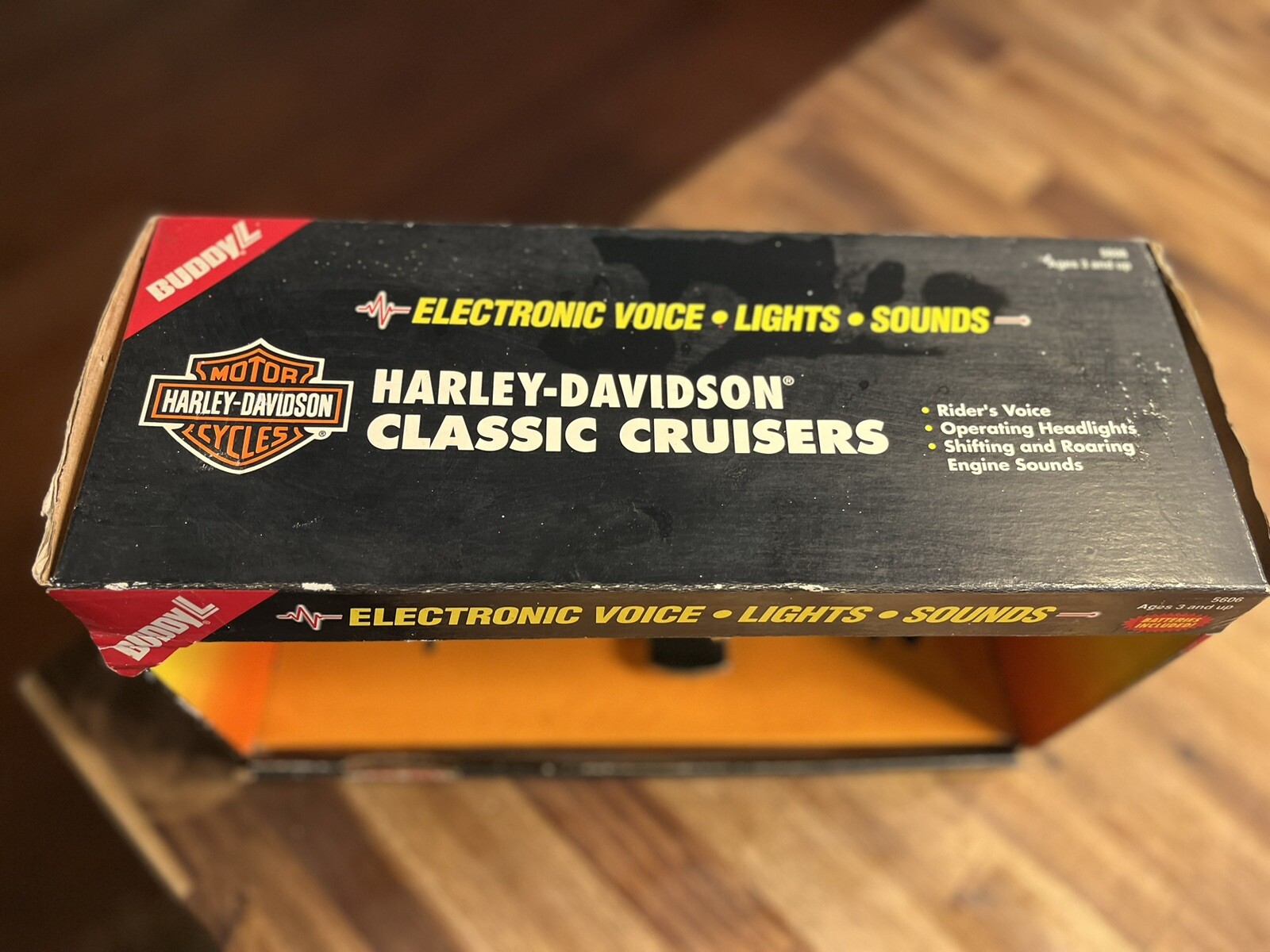 Vintage Buddy L 1994 Harley-davidson Classic Cruiser Diecast  