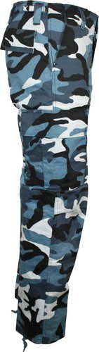 Relco Hombres Mujeres Ejército Combate Carga Camuflaje Militar Trabajo Pantalones Pantalones - Imagen 12 de 26
