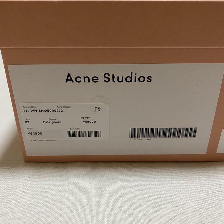 Acne Studios オープントゥレザーミュール　37サイズ Acne Studios オープントゥレザーミュール37サイズ