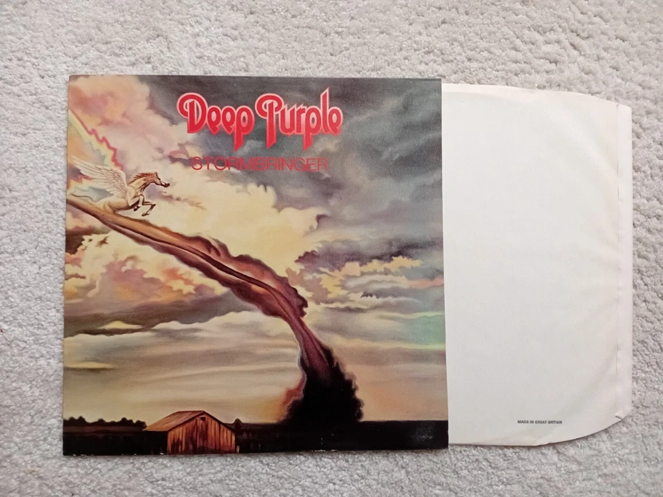 DEEP PURPLE-STORMBRINGER..SUPERB! RARE! GENUINE 1ST UK PRESS N/MIN VINYL LP 1974 - Image 2 of 4