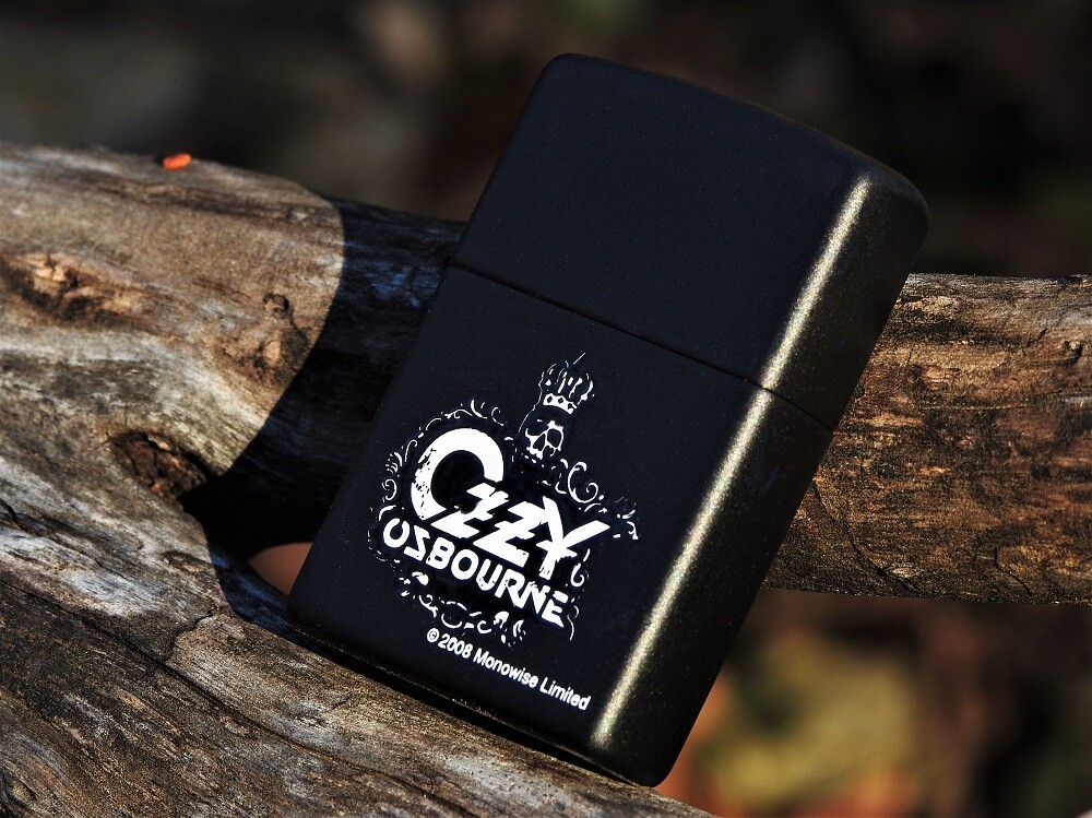Zippo Lighter Ozzy Osbourne Black Sabbath Prince of Darkness ROCK RARE eBay