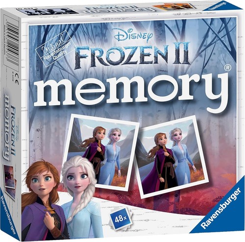 20437 Frozen 2 Mini Memory Game For Kids Ravensburger New