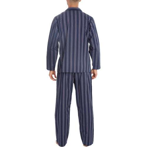 Mens Pyjamas Set Classic Check Long Sleeve Loungewear Sleepwear Nightwear PJs - Picture 30 of 41