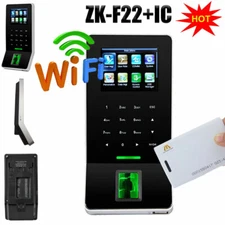 ZKTeco F22 WIFI + IC Fingerprint Door Access Control Time Attendance Machine