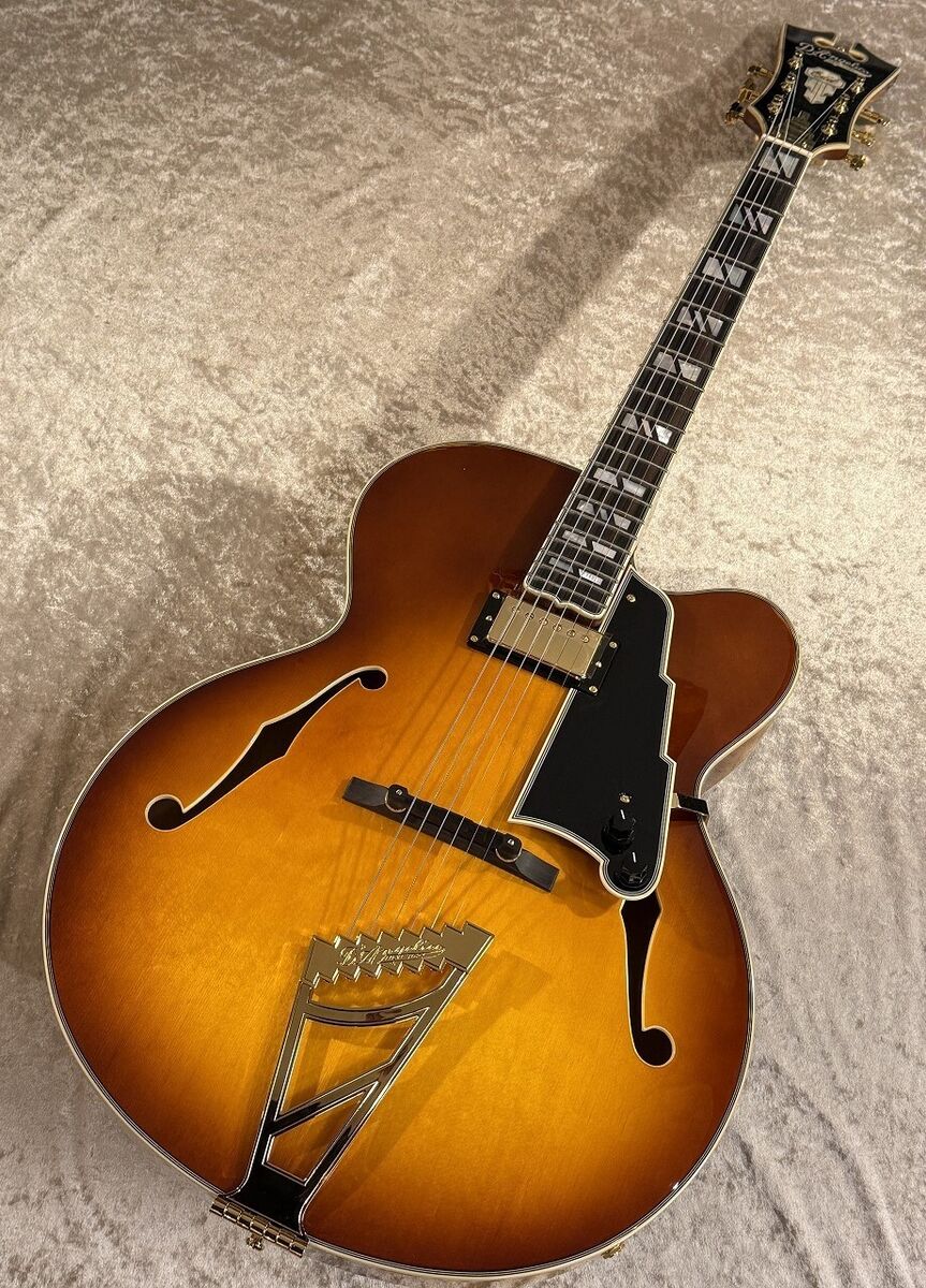 D'Angelico NEW Excel EXL-1 Dark Iced Tea Burst s n W2301536 D'Angelico NEW Excel EXL-1 Dark Iced Tea Burst s n W2301536