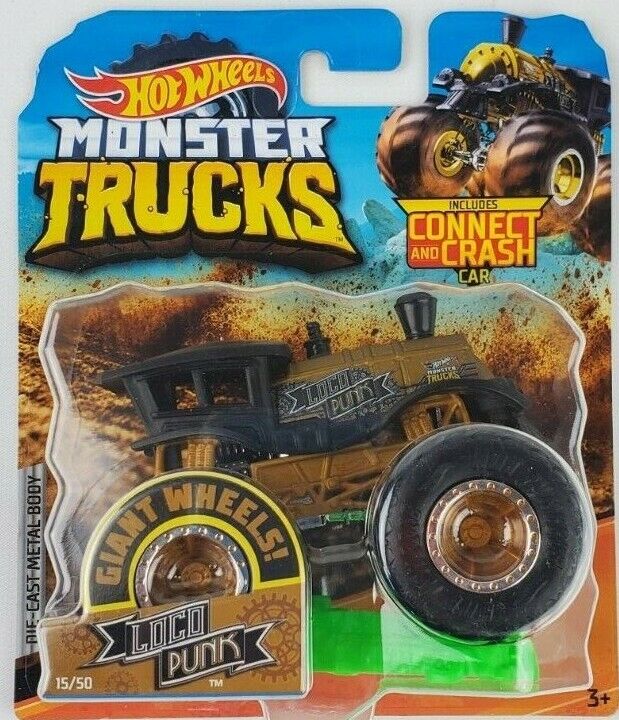 Hot Wheels Monster Trucks Crash Legends Tri To Crush-me 164 Diecast Car  Mattel Toys - ToyWiz