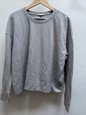 James Perse Women's Gray Vintage French Terry Sweatshirt size 4 xl WXAH3675CU