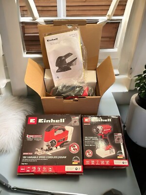 Einhell Impact Driver, Palm Sander & Jigsaw Bundle
