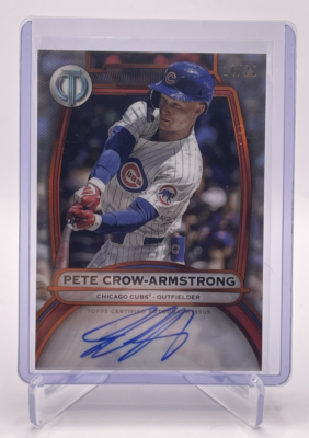 2025 Topps Tribute Certified Topps Auto Pete Crow-Armstrong 24/25 