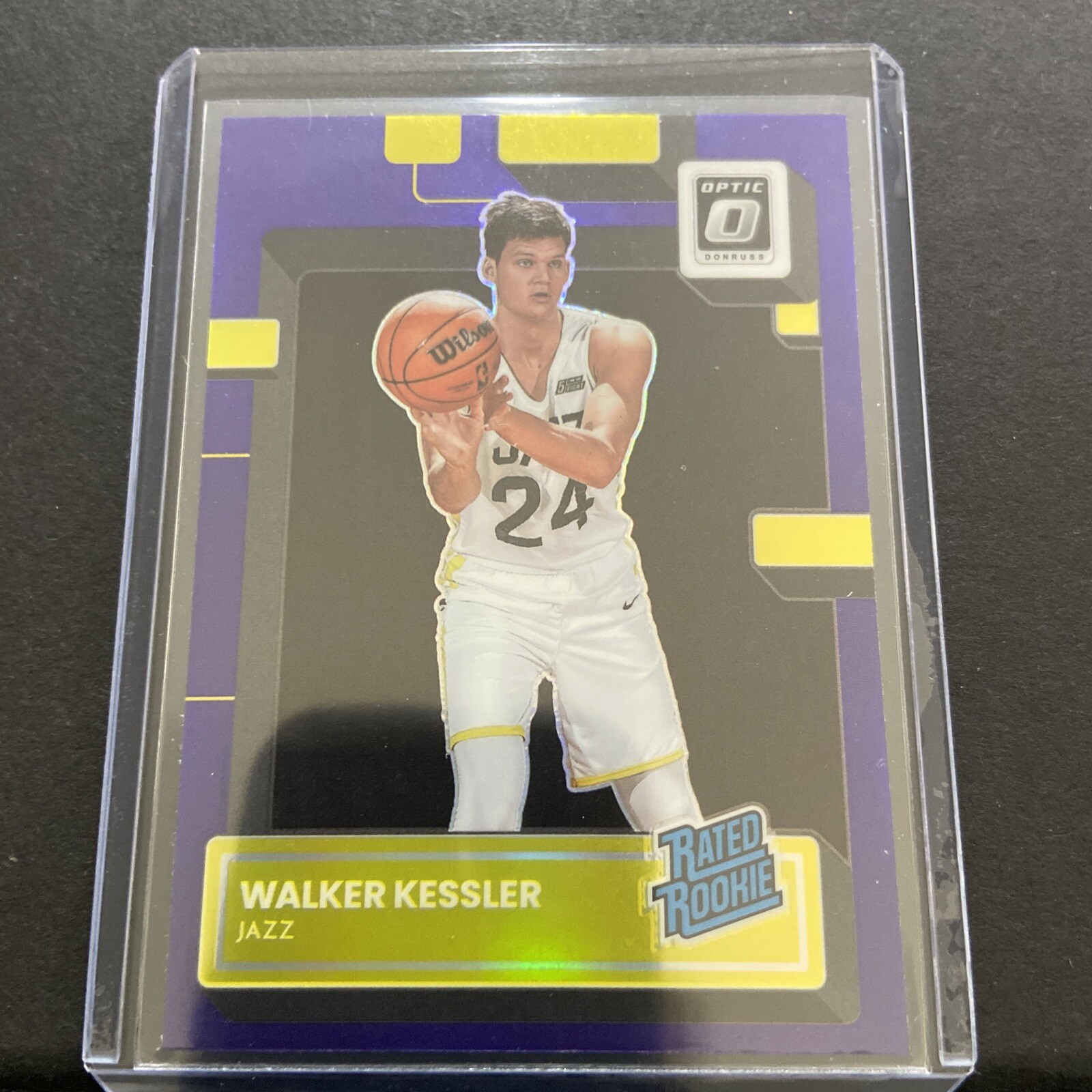 NBA Donruss Optic 202223 Walker Kessler Rated Rookie 213 SP Purple