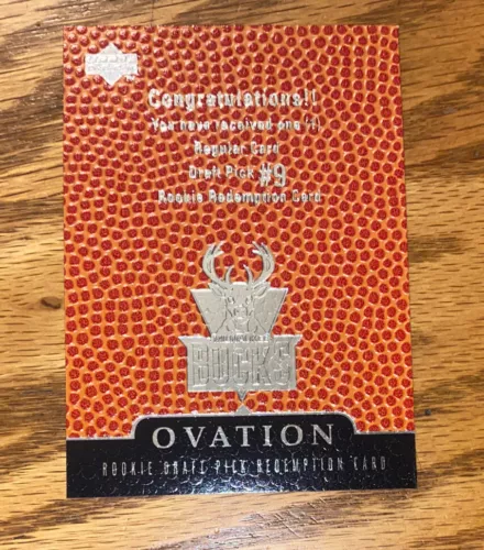 1998-99 UPPER DECK OVATION DRAFT PICK REDEMPTION #9 DIRK NOWITZKI ROOKIE #79T SP