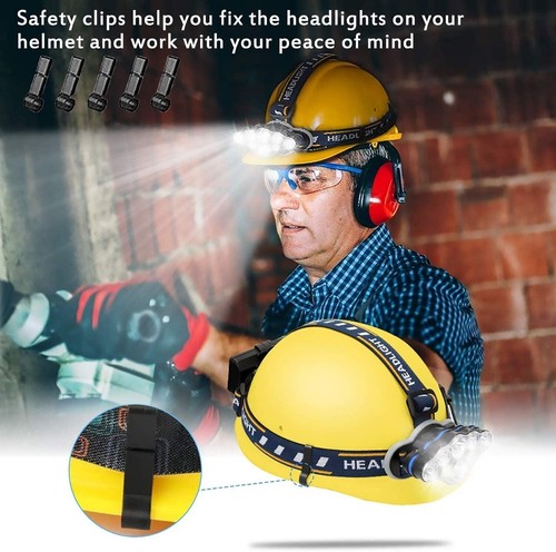 Linterna de Cabeza Recargable Lampara LED de Cabeza Impermeable Multiuso 18000Lm - Imagen 6 de 8