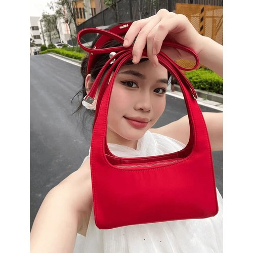 Red Handbag Rectangle Clutch Purse Fashion Messenger Bag eBay
