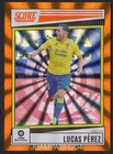 LUCAS PEREZ 08/35 LASER ð CADIZ CF CHROME SCORE 2022-23 LA LIGA 22/23 PANINI