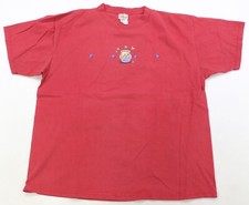 Rare VTG THE DISNEY STORE Winnie the Pooh Honey Pot Graphic T Shirt 90s Red XL