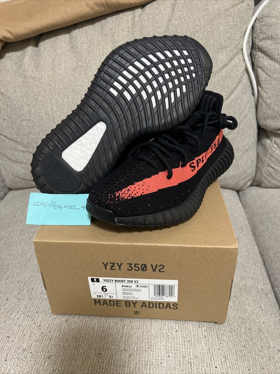 Size 6 - adidas Yeezy Boost 350 V2 Low Red Stripe 190308887257| eBay