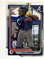 2024 Bowman Isaiah Drake Bowman 1st Prospect Card #BP-21 Braves