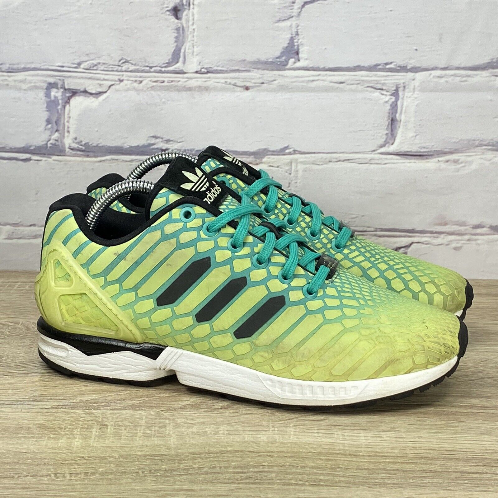 adidas zx flux white lightning blue book cover