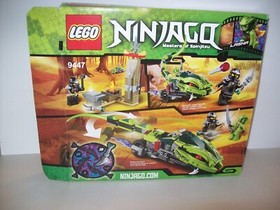 LEGO NINJAGO: Lasha's Bite Cycle (9447) INCOMPLETE SEE PICS FOR PIECES MISSING