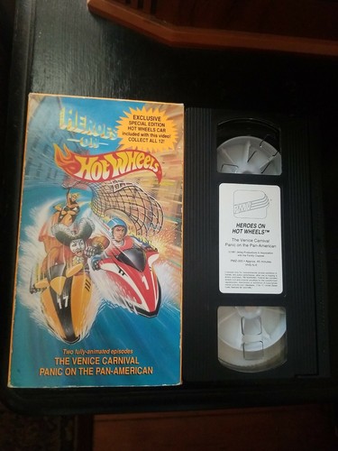 Heroes on Hot Wheels (VHS,1991) The Venice Carnival & Panic On The Pan-American  - Picture 1 of 7