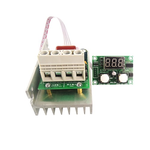 AC 220V 10000W 80A SCR Digital Voltage Regulator Speed Control Dimmer Thermostat - Picture 5 of 11