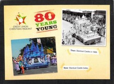 A8943 Australia SA Adelaide Christmas Pageant 2012#3 pmkd postcard