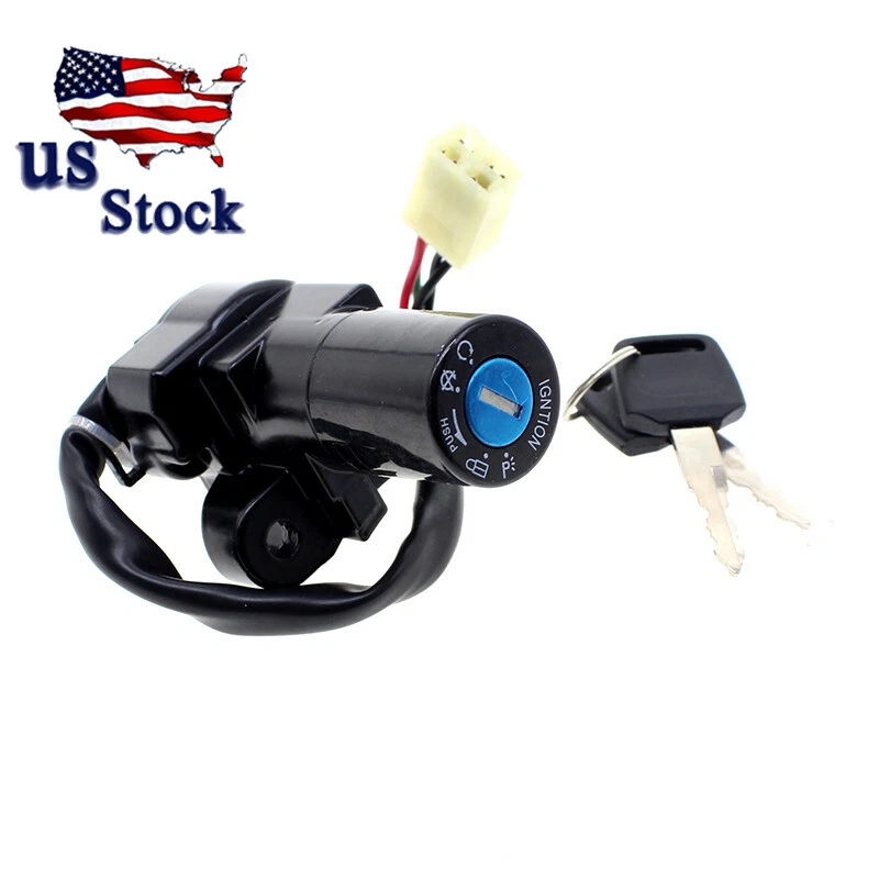 INTERRUPTOR DE ENCENDIDO PRINCIPAL PARA MOTO SUZUKI CON BLOQUEO DE DIRECCIÓN-LLAVE TUBULAR Foto 3 de 4