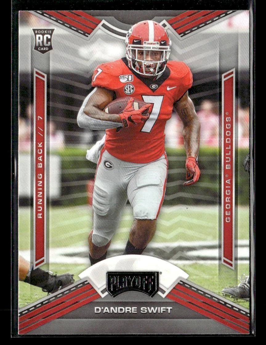 D'Andre Swift Panini Chronicles Draft Picks Playoff #6 Base