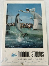 Vintage Marine Studios Marineland, Florida 1948 Brochure Booklet