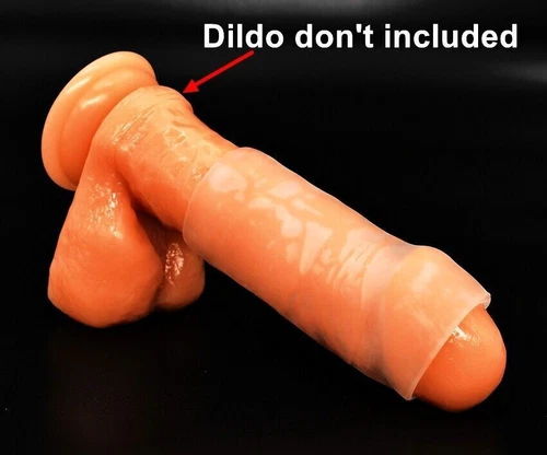 Male Penis-Extender Stretcher Max Vacuum Enhancer Enlarger Silicone Sleeve S-XXL - Picture 16 of 22