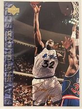 Shaquille O'Neal 1994 Upper Deck USA #49 USA Gold Foil Signature Basketball HOF