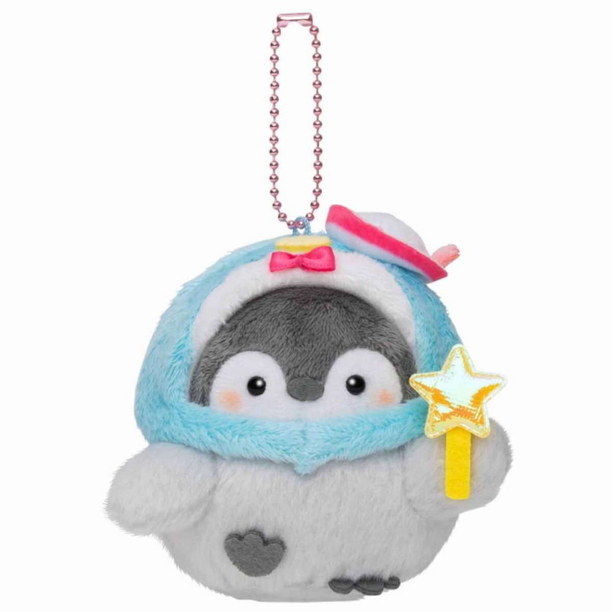 Koupen Chan x Sanrio Tuxedo Sam Palm Plush Mascot Key Chain