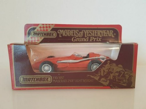Matchbox Série 52 Maserati 4 CLT 1948 Jaune En Boîte D'origine MIB - Miniature Voiture
