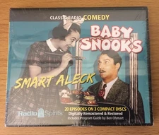 BABY SNOOKS SMART ALECK 3-DISC CD SET BRAND NEW SEALED CLASSIC RADIO COMEDY 