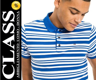 TOMMY HILFIGER HERREN POLOSHIRT JEANS M.KURZ Mod. DM0DM04104 (407) BAUMWOLLE (-30%)