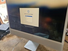 Apple iMac 24" 256GB SSD, M3, 8GB, 8-Core GPU Silver - MQR93LL/A Glass